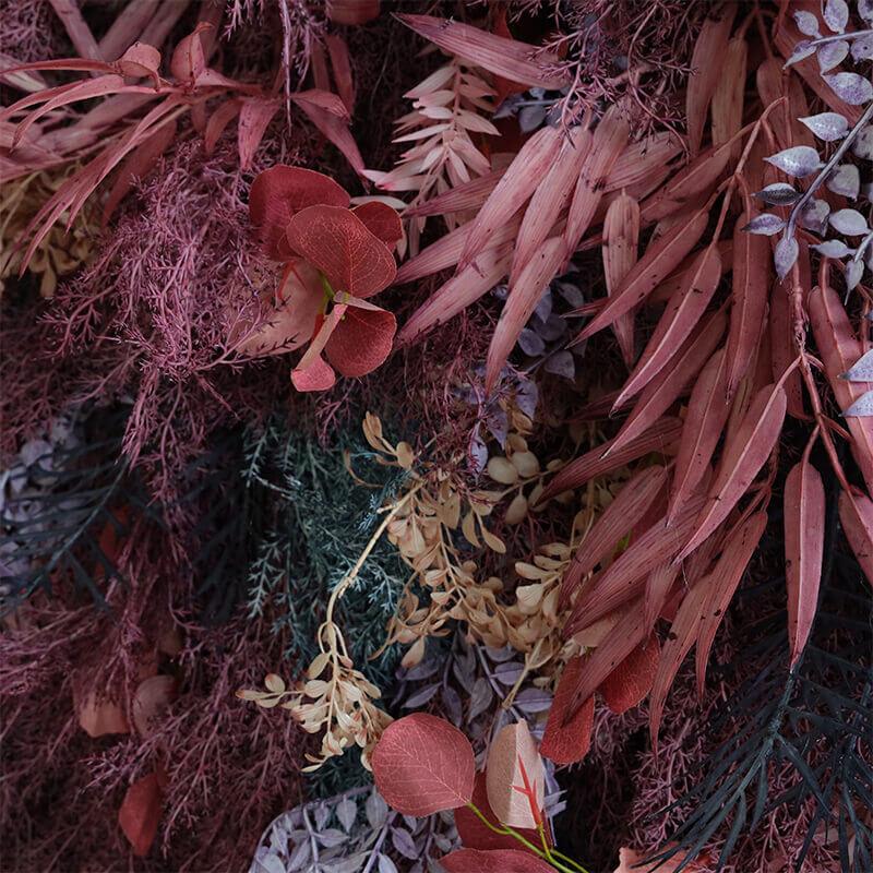 3D Artificial Purple Spruce Leaf Wedding Decoration | Uflower
